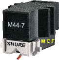 Shure M447 M44-7 M 44-7 cellule